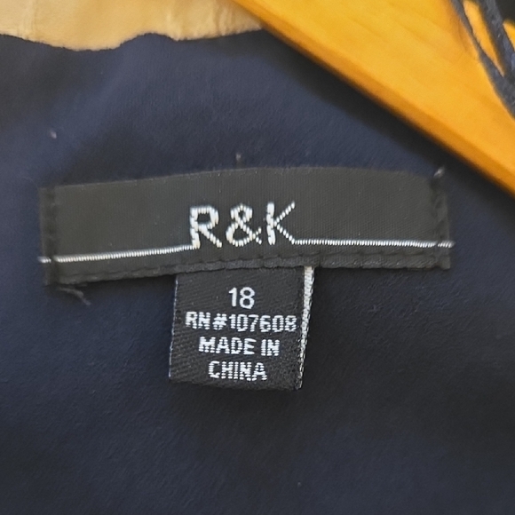 Sleeveless Striped Dress - Navy, White, and Teal - Picture 8 of 10